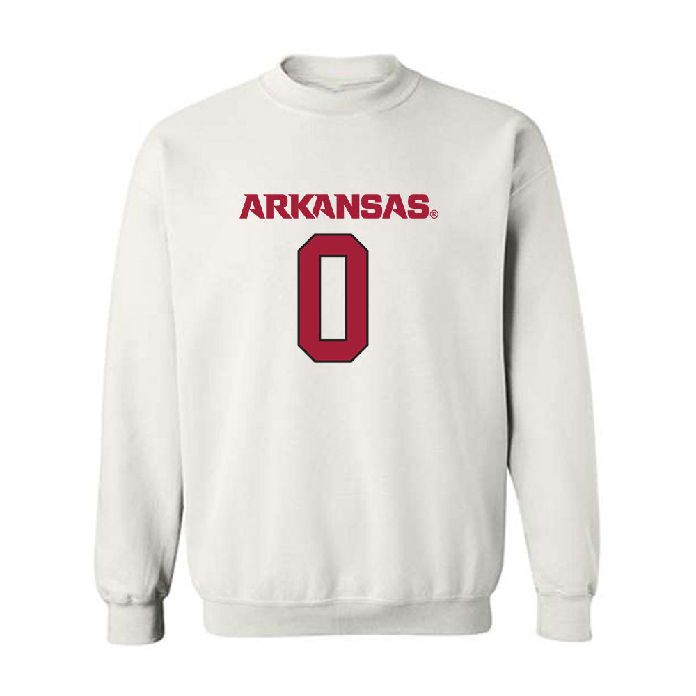 Arkansas - NCAA Football : Justus Boone - Replica Shersey Crewneck Sweatshirt-0