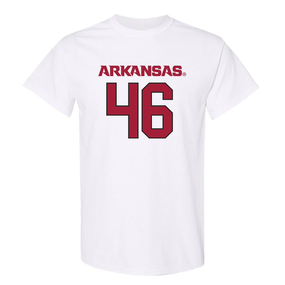Arkansas - NCAA Football : Charlie von der Meden - Replica Shersey T-Shirt