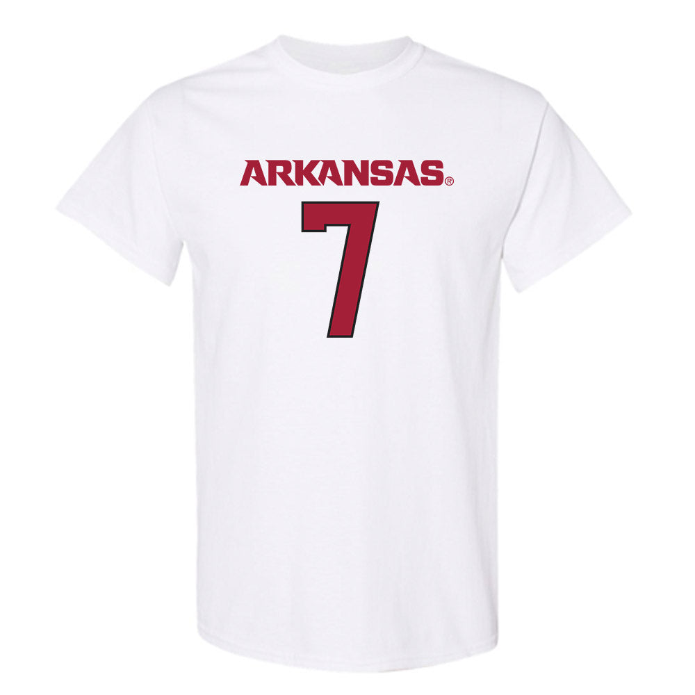 Arkansas - NCAA Football : Bradley Shaw - Replica Shersey T-Shirt-0