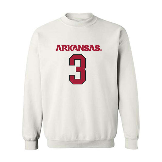 Arkansas - NCAA Football : Doneiko Slaughter - Replica Shersey Crewneck Sweatshirt