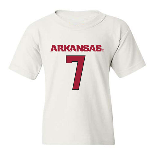 Arkansas - NCAA Football : Kenneth Jackson - Replica Shersey Youth T-Shirt-0