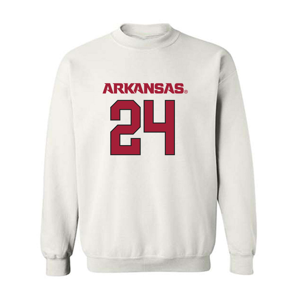 Arkansas - NCAA Football : Andrew Harris - Replica Shersey Crewneck Sweatshirt-0