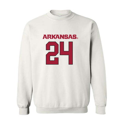 Arkansas - NCAA Football : Andrew Harris - Replica Shersey Crewneck Sweatshirt-0