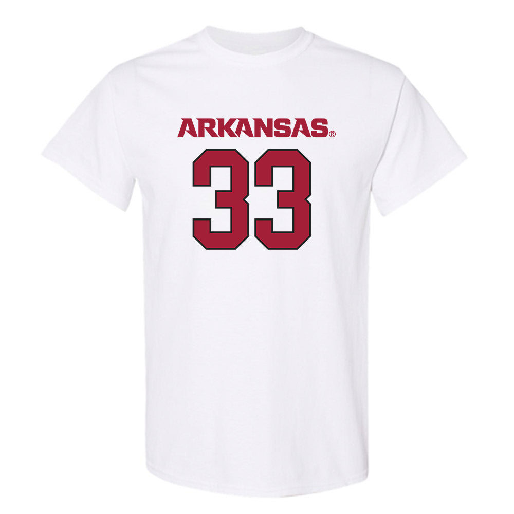 Arkansas - NCAA Football : Jeremiah Beck Jr. - Replica Shersey T-Shirt-0