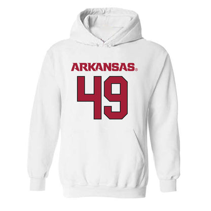 Arkansas - NCAA Football : John Paul Pickens - Hooded Sweatshirt Replica Shersey