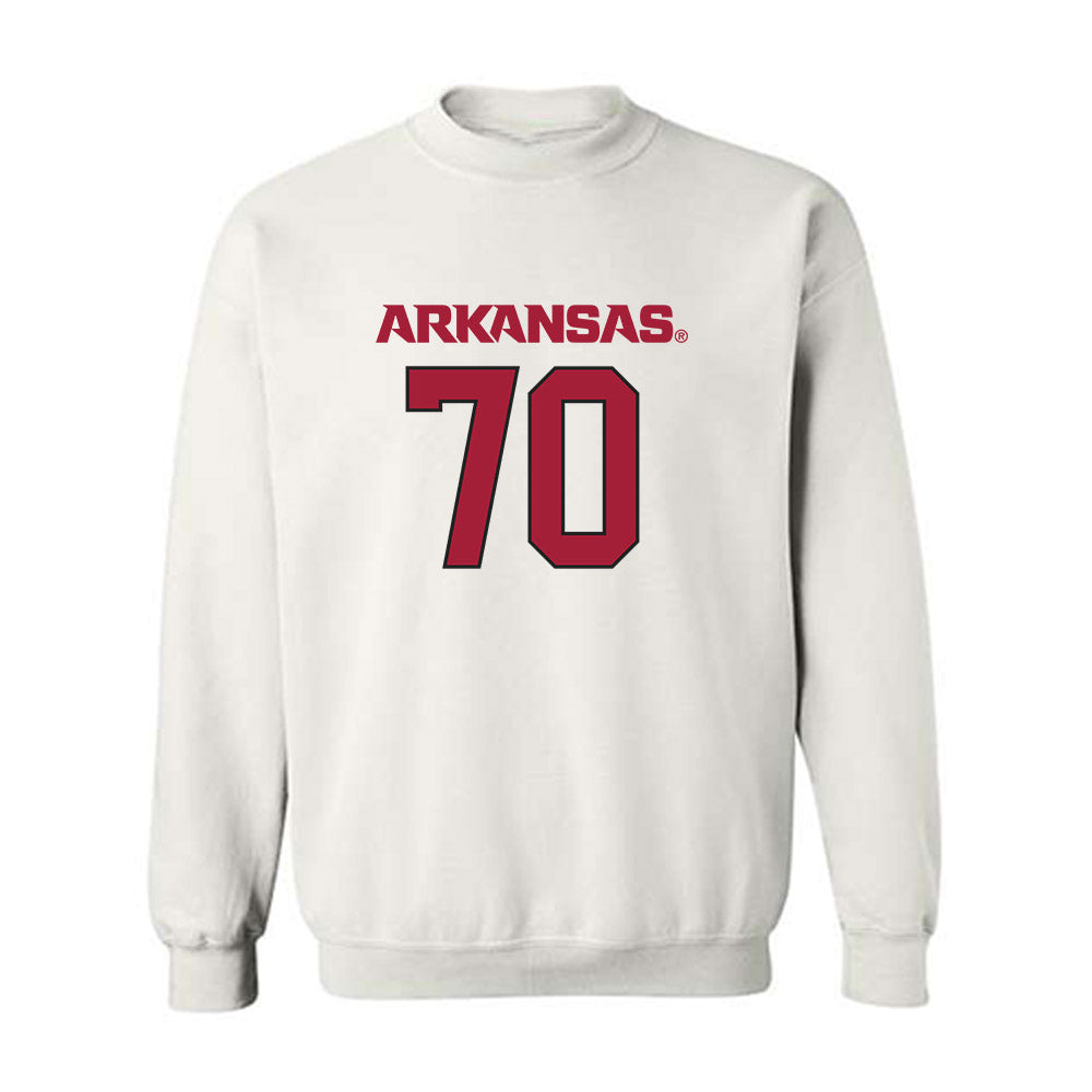 Arkansas - NCAA Football : Blake Cherry - Replica Shersey Crewneck Sweatshirt-0