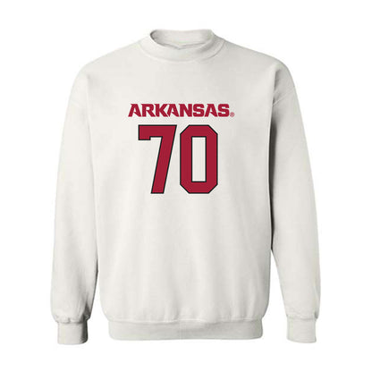 Arkansas - NCAA Football : Blake Cherry - Replica Shersey Crewneck Sweatshirt-0