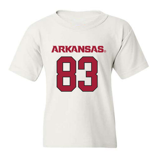 Arkansas - NCAA Football : Jaden Platt - Replica Shersey Youth T-Shirt-0