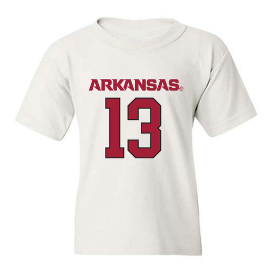 Arkansas - NCAA Football : Kani Walker - Replica Shersey Youth T-Shirt-0