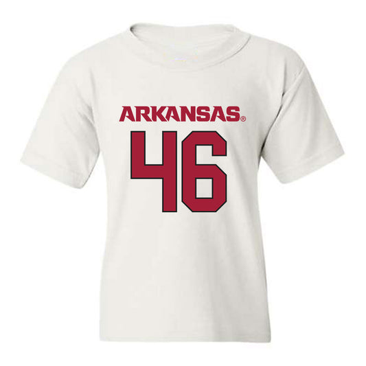 Arkansas - NCAA Football : Charlie von der Meden - Replica Shersey Youth T-Shirt