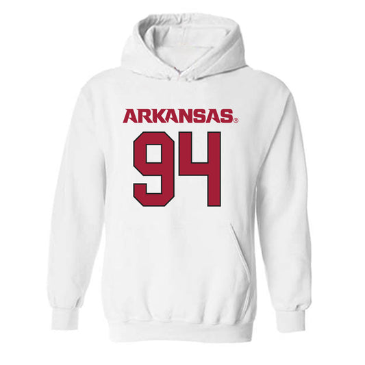 Arkansas - NCAA Football : Reginald Vaughn - Replica Shersey Hooded Sweatshirt-0