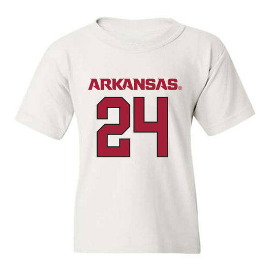 Arkansas - NCAA Football : Andrew Harris - Replica Shersey Youth T-Shirt-0