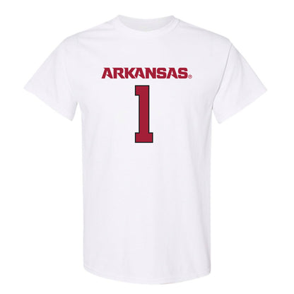 Arkansas - NCAA Football : Rodney Hill - Replica Shersey T-Shirt-0