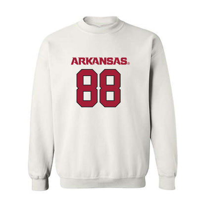 Arkansas - NCAA Football : Danny Saili - Replica Shersey Crewneck Sweatshirt-0