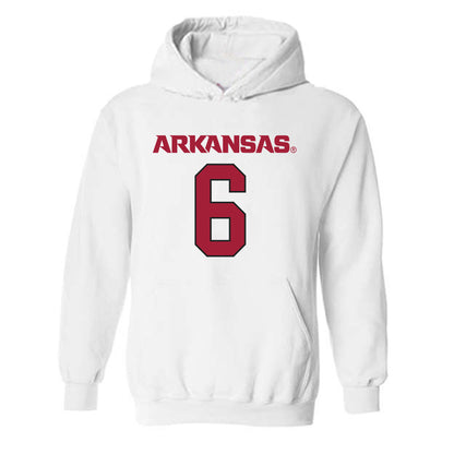 Arkansas - NCAA Football : Isaiah Sategna - Hooded Sweatshirt