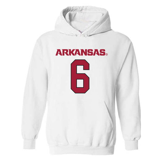 Arkansas - NCAA Football : Isaiah Sategna - Hooded Sweatshirt