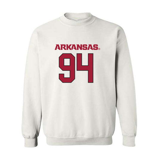 Arkansas - NCAA Football : Reginald Vaughn - Replica Shersey Crewneck Sweatshirt-0