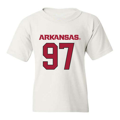 Arkansas - NCAA Football : Quincy Rhodes Jr - Replica Shersey Youth T-Shirt-0