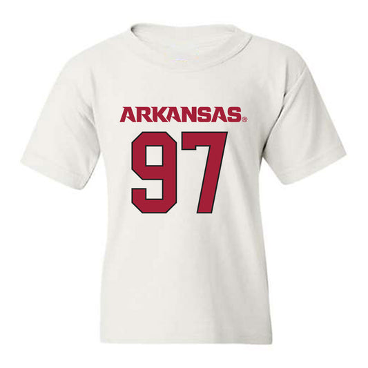 Arkansas - NCAA Football : Quincy Rhodes Jr - Replica Shersey Youth T-Shirt-0