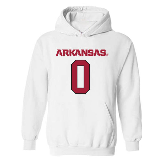 Arkansas - NCAA Football : Justus Boone - Replica Shersey Hooded Sweatshirt-0