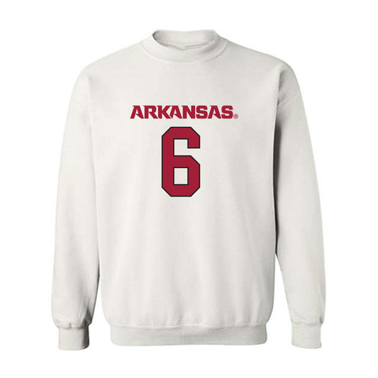 Arkansas - NCAA Football : Kavion Henderson - Replica Shersey Crewneck Sweatshirt