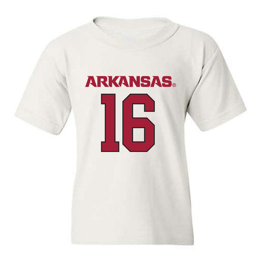 Arkansas - NCAA Football : Miguel Mitchell - Replica Shersey Youth T-Shirt-0