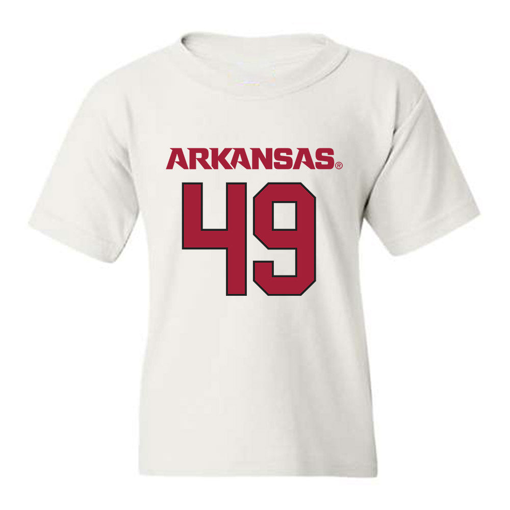 Arkansas - NCAA Football : Luke Johnston - Youth T-Shirt