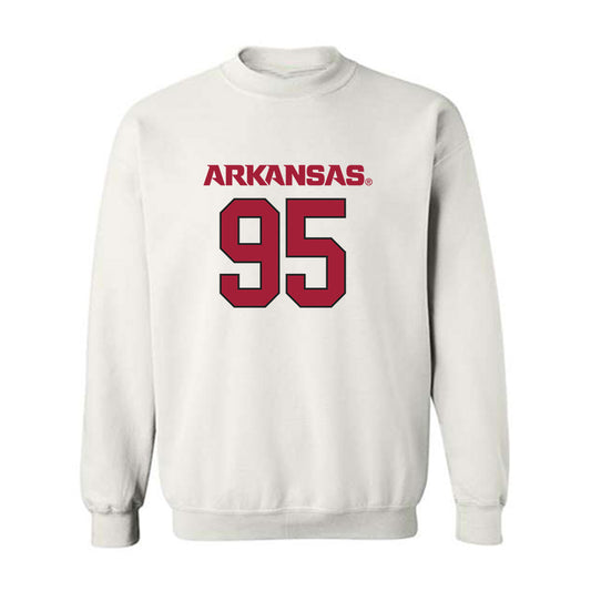 Arkansas - NCAA Football : Ian Geffrard - Replica Shersey Crewneck Sweatshirt