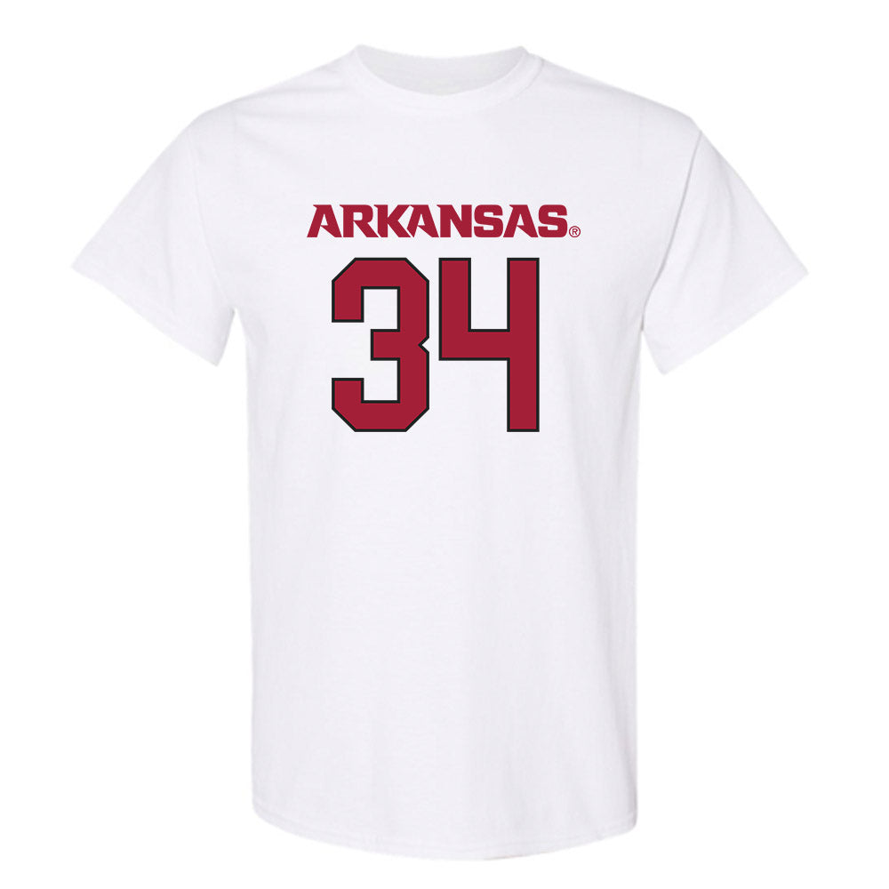 Arkansas - NCAA Football : Jabrae Shaw - Replica Shersey T-Shirt-0