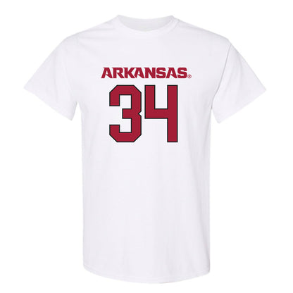 Arkansas - NCAA Football : Jabrae Shaw - Replica Shersey T-Shirt-0