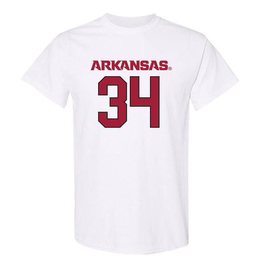 Arkansas - NCAA Football : Jabrae Shaw - Replica Shersey T-Shirt-0