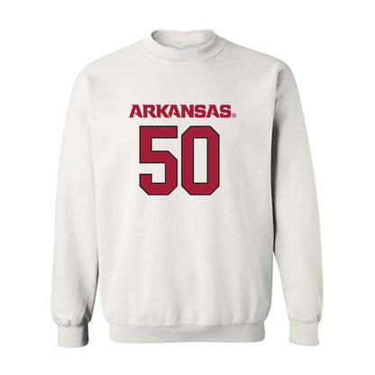 Arkansas - NCAA Football : Kobe Branham - Replica Shersey Crewneck Sweatshirt