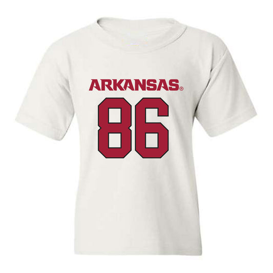 Arkansas - NCAA Football : Walker Catsavis - Youth T-Shirt Replica Shersey