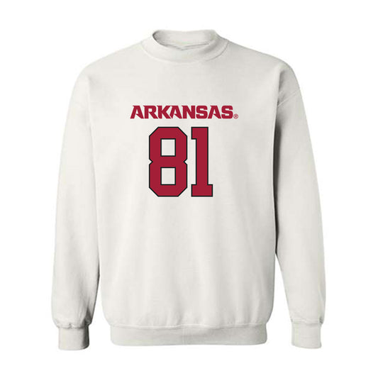 Arkansas - NCAA Football : Andreas Paaske - Crewneck Sweatshirt