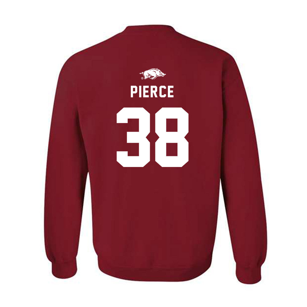 Arkansas - NCAA Football : Anton Pierce - Replica Shersey Crewneck Sweatshirt