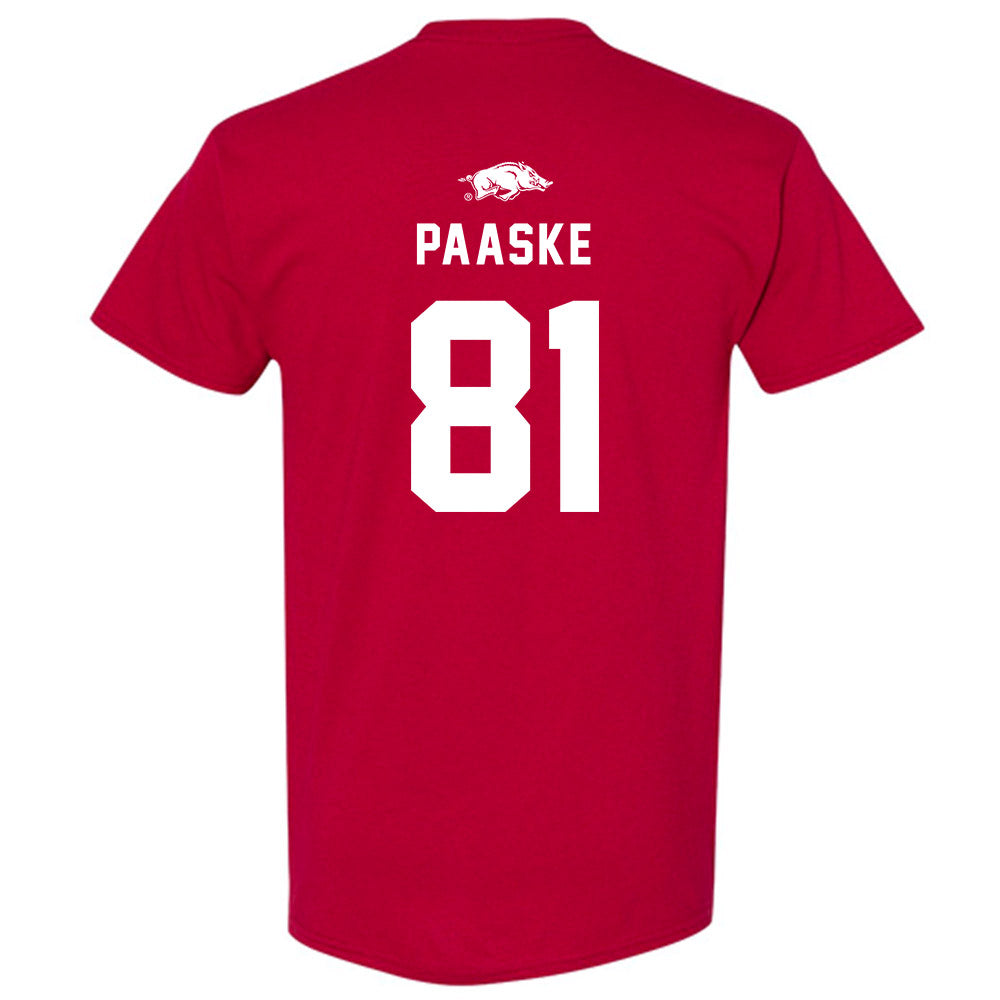 Arkansas - NCAA Football : Andreas Paaske - Replica Shersey T-Shirt