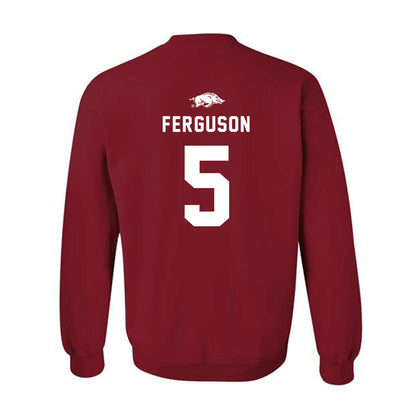Arkansas - NCAA Football : Ja'kayden Ferguson - Replica Shersey Crewneck Sweatshirt-1