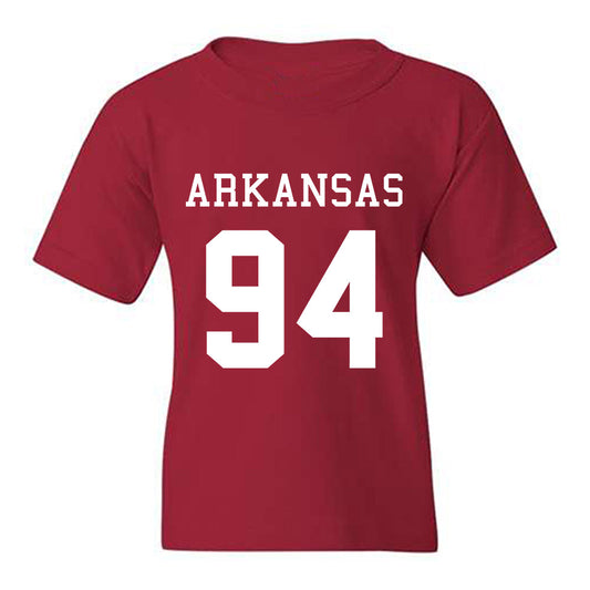 Arkansas - NCAA Football : Reginald Vaughn - Replica Shersey Youth T-Shirt-0