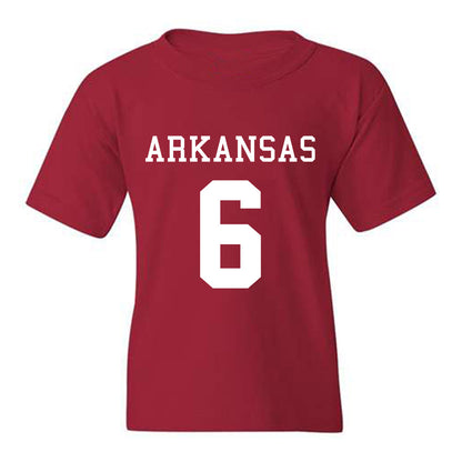 Arkansas - NCAA Football : Isaiah Sategna - Replica Shersey Youth T-Shirt