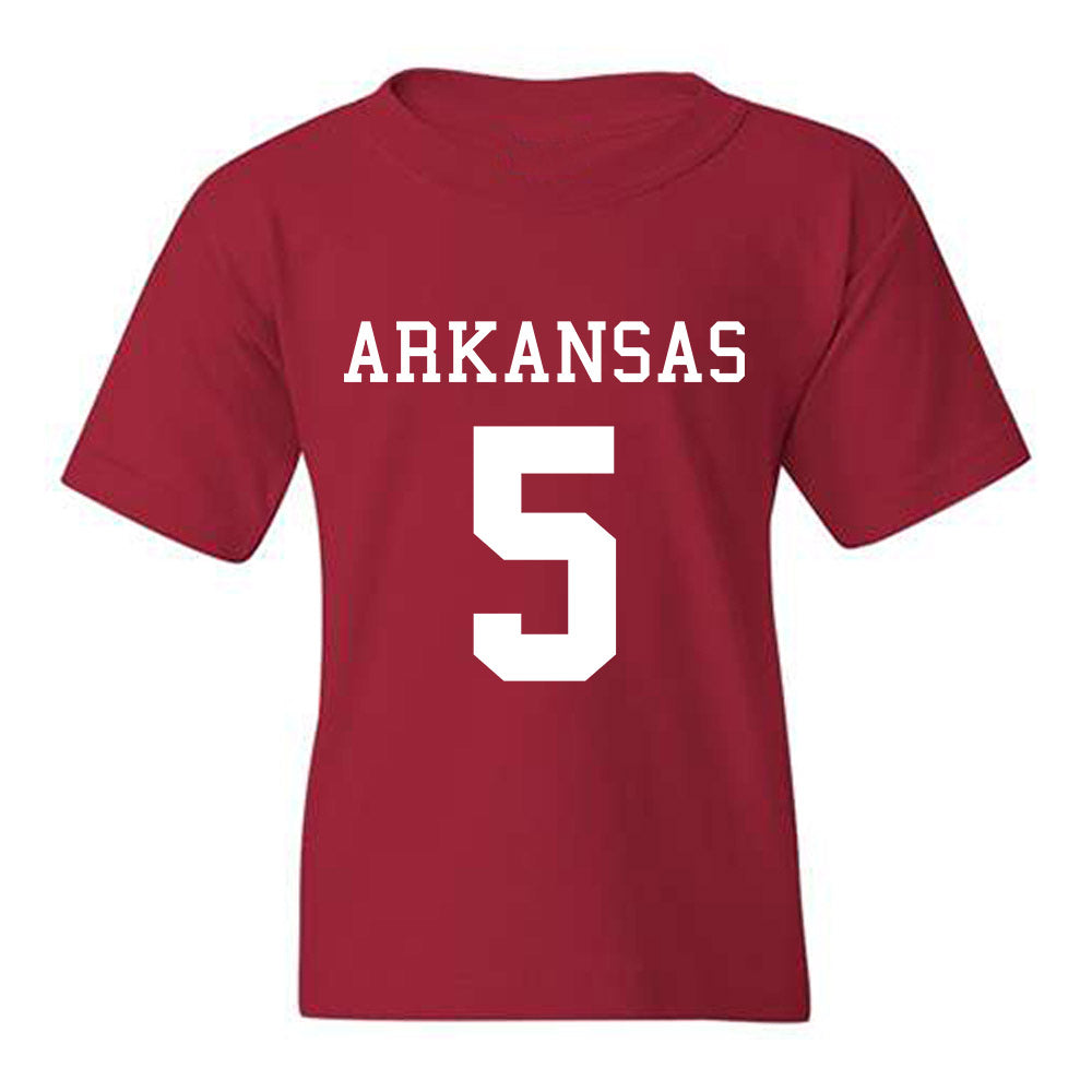 Arkansas - NCAA Football : Ja'kayden Ferguson - Replica Shersey Youth T-Shirt-0