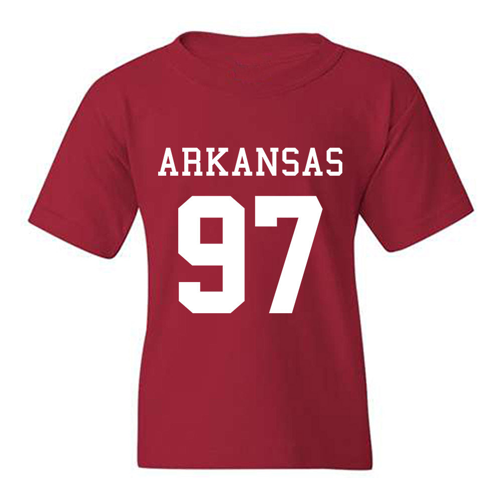 Arkansas - NCAA Football : Quincy Rhodes Jr - Replica Shersey Youth T-Shirt-0