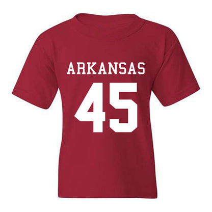 Arkansas - NCAA Football : Preston Davis - Replica Shersey Youth T-Shirt