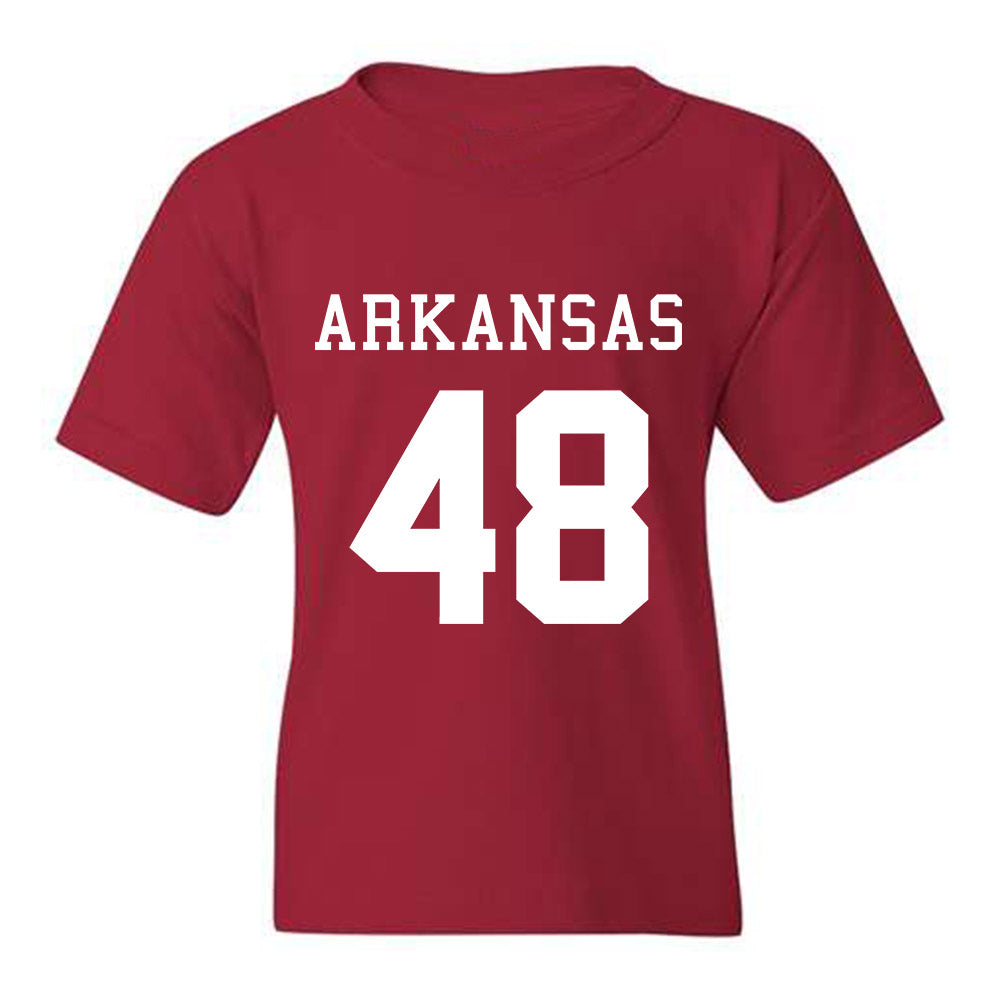 Arkansas - NCAA Football : Joseph Whitt Jr - Replica Shersey Youth T-Shirt