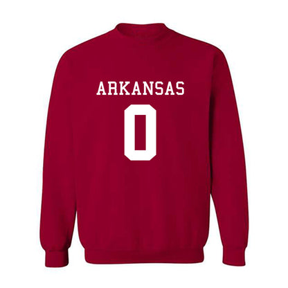 Arkansas - NCAA Football : Justus Boone - Replica Shersey Crewneck Sweatshirt-0