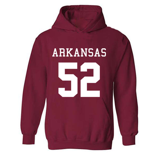 Arkansas - NCAA Football : Donovan Whitten - Replica Shersey Hooded Sweatshirt