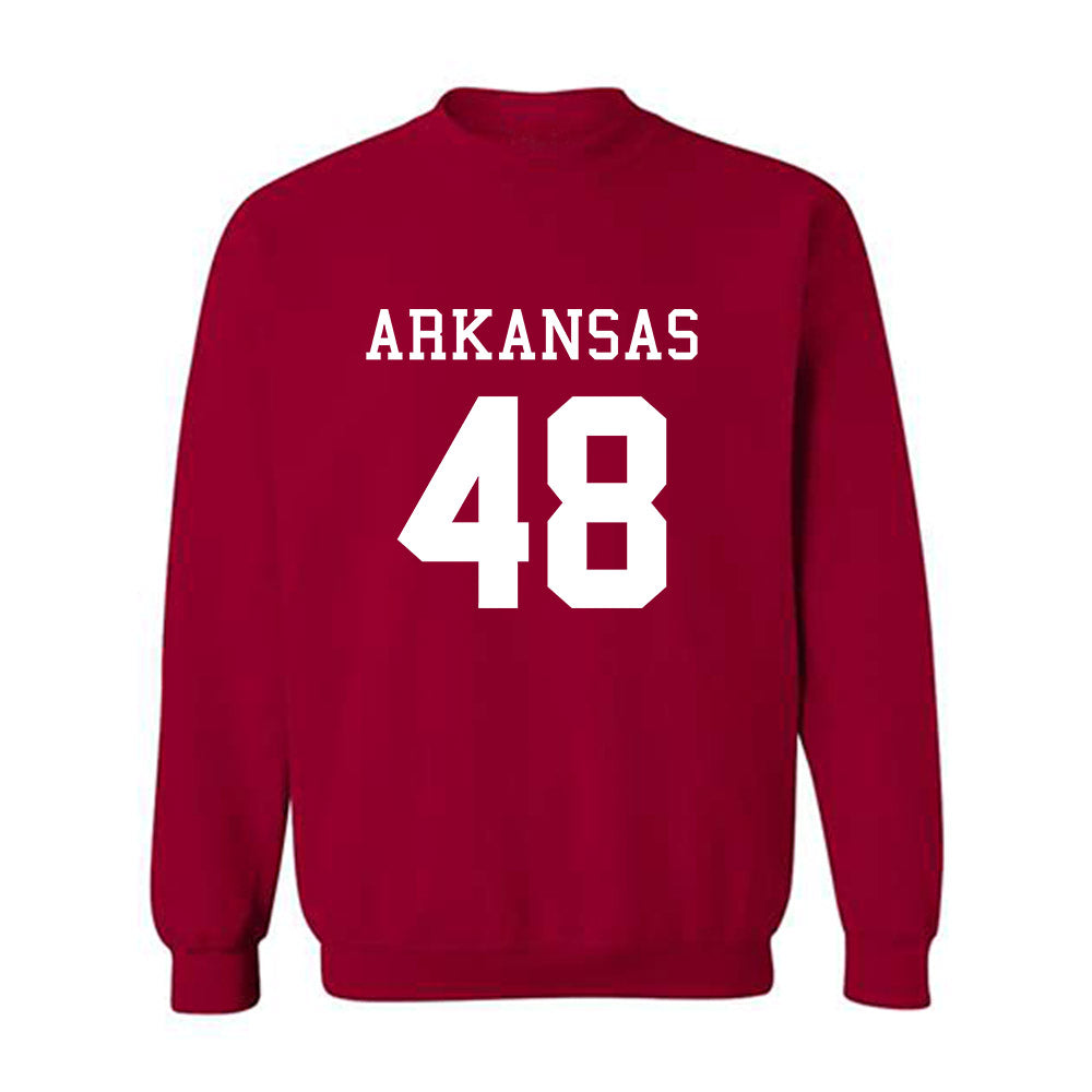 Arkansas - NCAA Football : Joseph Whitt Jr - Replica Shersey Crewneck Sweatshirt