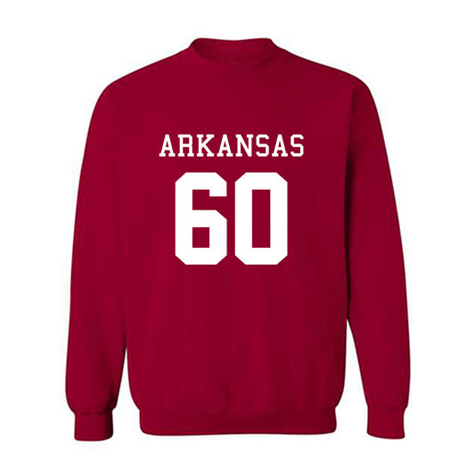 Arkansas - NCAA Football : Jonas Nantze - Replica Shersey Crewneck Sweatshirt