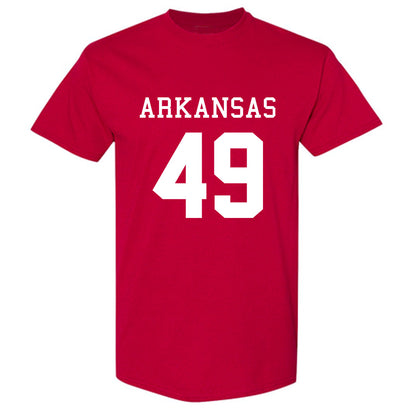 Arkansas - NCAA Football : Luke Johnston - Replica Shersey T-Shirt