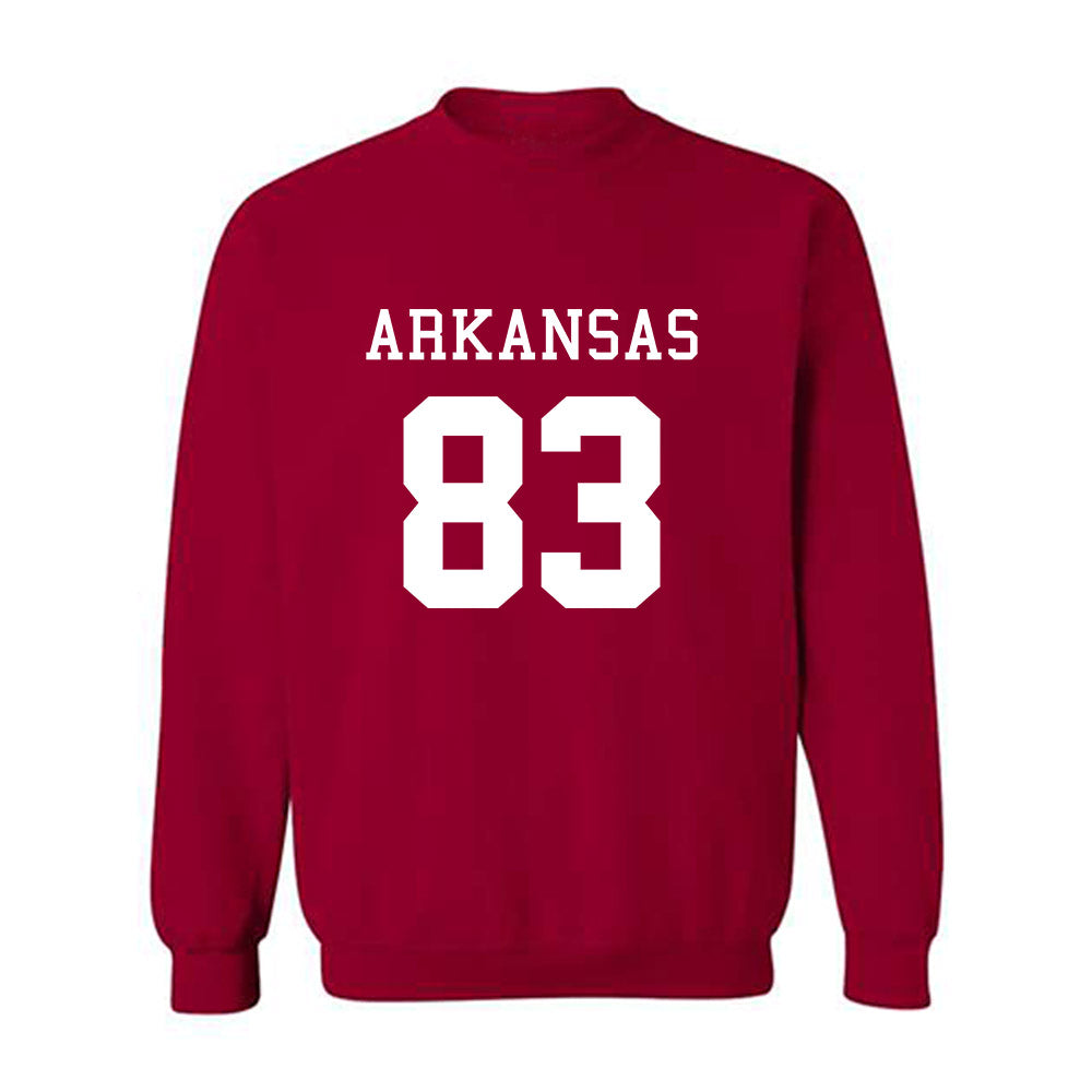 Arkansas - NCAA Football : Jaden Platt - Replica Shersey Crewneck Sweatshirt-0