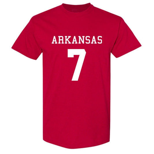 Arkansas - NCAA Football : Bradley Shaw - Replica Shersey T-Shirt-0